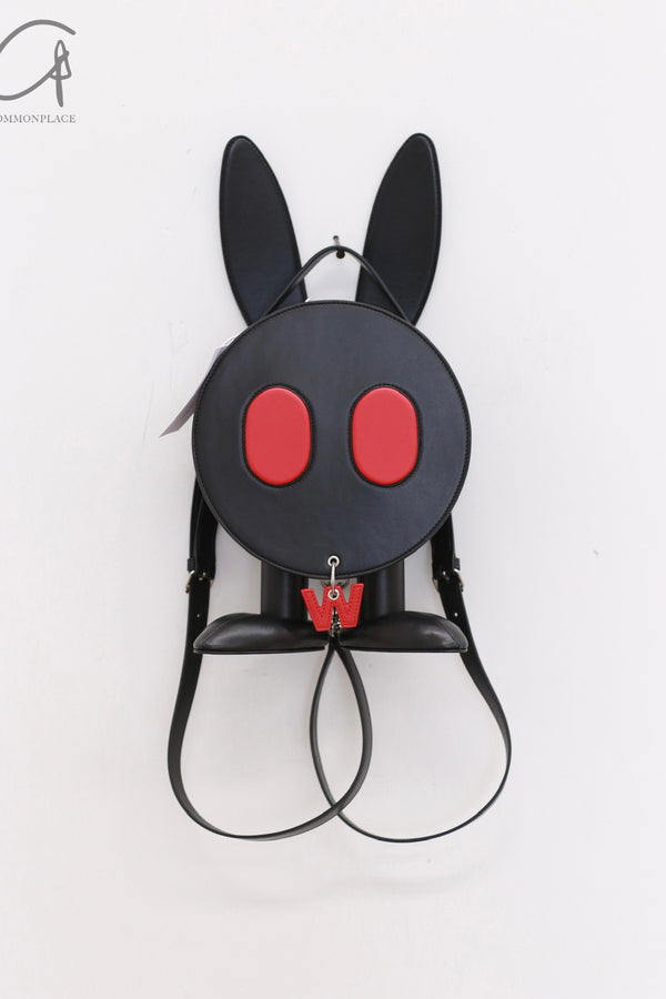 Walter Van Beirendonck 25 Spring/Summer Backpack Ghost Bunny Bag WVB-9010-HEI Black
